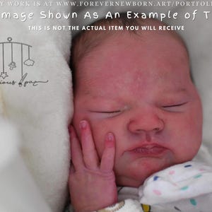 Free Baby Offer ~ Reborn Doll Sale ~ Custom Baby QUINLYN by Bonnie Brown & Adrie Stoete - 18" Full Limbs
