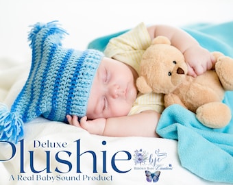 Peluche BabySound con sonidos reales de bebé en alta definición ***¡Esto NO es una muñeca!