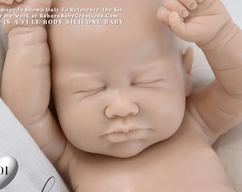 Full Body Silicone Baby Andi by Shi Mrofka (16 inches)