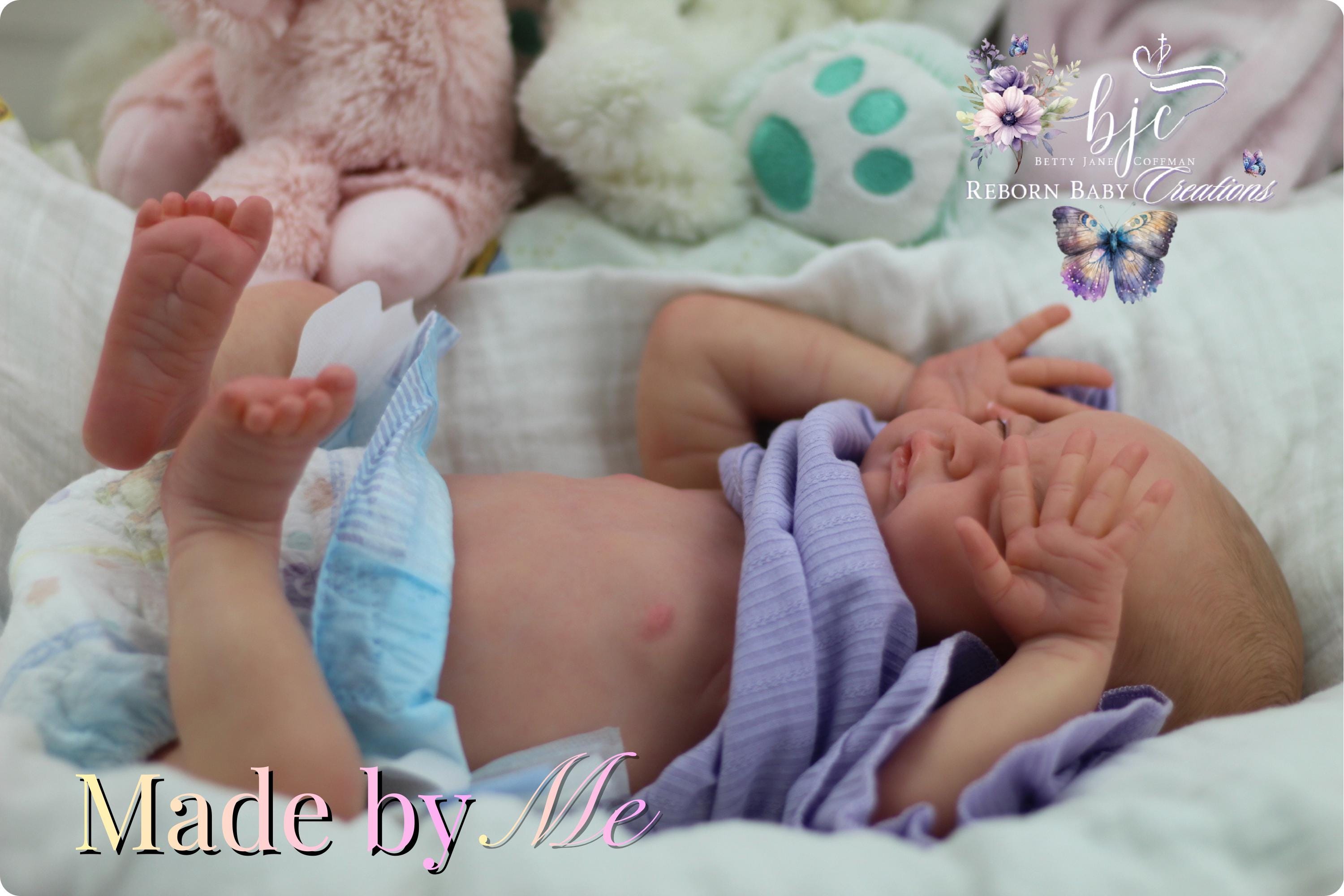ADFO Lifelike Reborn Baby Dolls Twins, Muñecas Bebé Realistas de 20