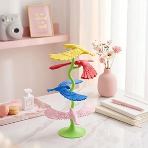 Balancing Eagle Physics Toy, Center of Gravity STEM Science Toy for Kids, Magic Finger Balance Bird, Educational Desk Toy, Cool Gift