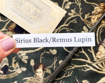 Sirius + Remus AO3 sticker