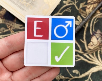 AO3 symbols sticker | Fanfiction | Archive of our Own