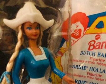 1995 Barbie Figure Dutch McDonalds MIP UNOPENED Holland