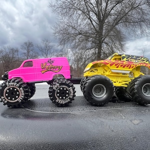 Monster jam truck hot wheels