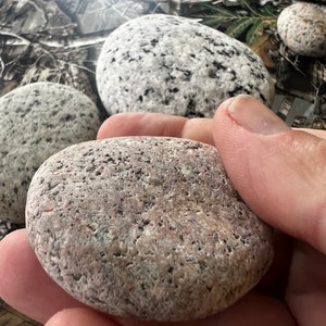 Granite Stone Cairn Natural Home Decor Balancing Display, Balance and Grounding Stones Metaphysical beach rocks image 7