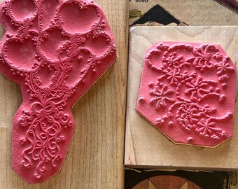 birthday balloons celebration stamp fireworks, wood block crafts set Stamper  Collage Scrapbooking Card Making