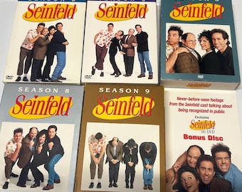 Seinfeld - 21 DVDs Season 3, 5, 6, 8, 9 and a bonus  disc behind scenes