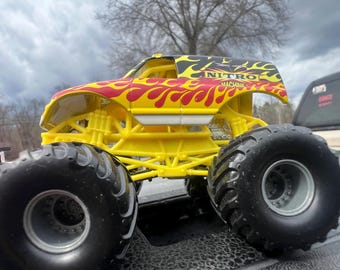 monster jam nitro truck Vintage Hot Wheels diecast