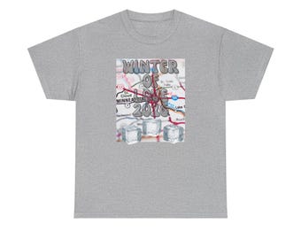 Winter of Love 2026 Minneapolis Minnesota Support ICE Unisex Heavy Cotton Tee T-Shirt Available in Multiple Colors