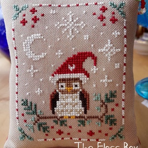 An Owly Christmas Cross Stitch Pattern