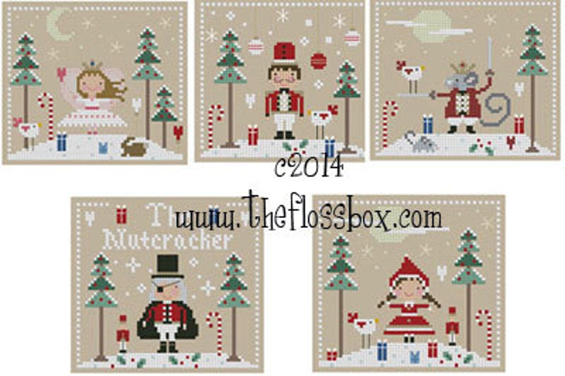 The Nutcracker Cross Stitch Pattern Set | Etsy