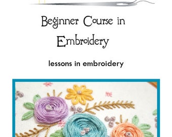 Beginning Course in Embroidery