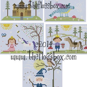 Fairy Tale Cross Stitch Pattern Collection