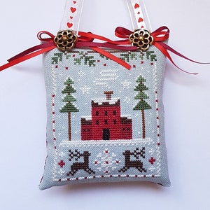 Home for Christmas Cross Stitch Pattern