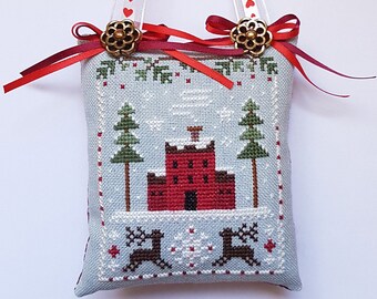Home for Christmas Cross Stitch Pattern