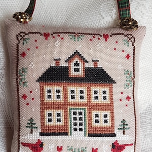 Pine Woods Christmas Cross Stitch