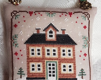 Pine Woods Christmas Cross Stitch