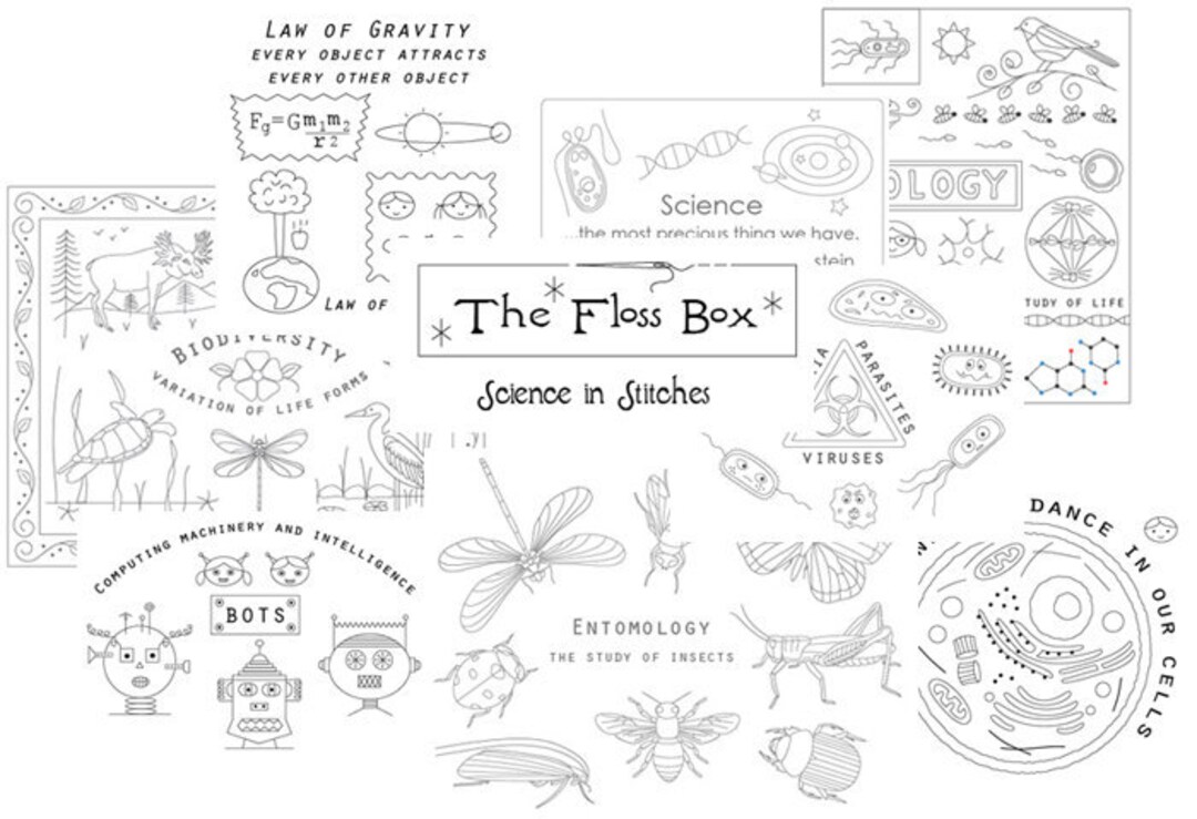 Huge Science Pattern Collection - Etsy