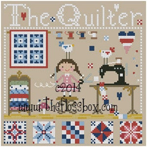 Het Quilter-kruissteekpatroon