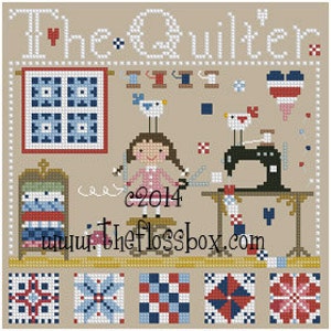 The Quilter Cross Stitch Pattern