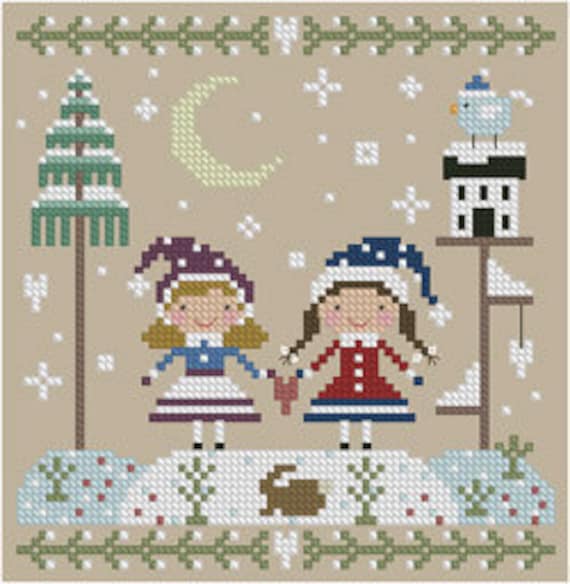 Friends Cross Stitch Pattern - Cross Stitch Patterns