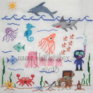 Under the Sea Cross Stitch Pattern