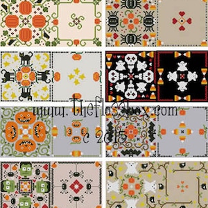 Halloween Biscornu Pack