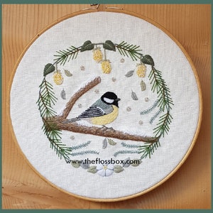 Song of Winter Crewel Embroidery Kit