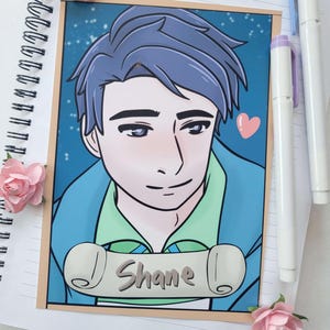 Stardew Valley - Impresión de Shane - Impresiones SV, Arte de Shane, Impresiones, Stardew Shane