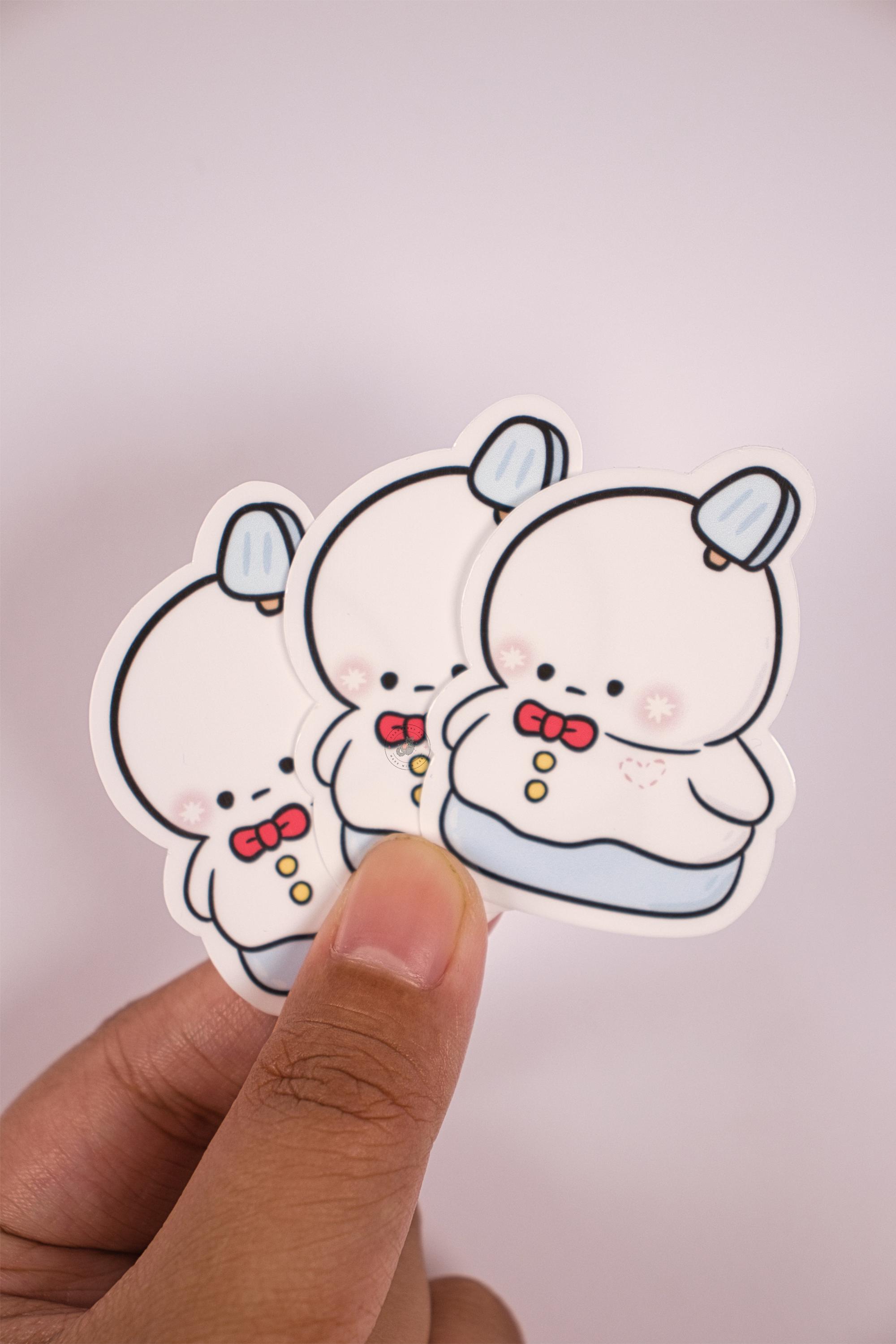 ◆M.ℓσνє♡ Love and Deepspace - Zayne Emoji - Happy Snowman - Die-cut