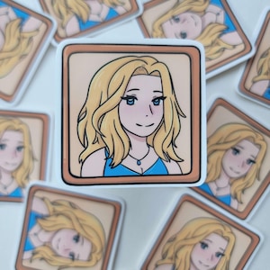 Stardew Valley - Haley Die-cut Sticker - Haley  Art, Stardew Valley Sticker, Stardew Valley Art, Stardew Girls