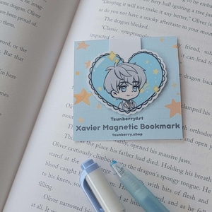 Love And Deepspace - Xavier Magnetic Bookmark - LADS, Love And Deep Space, LADS Art, Xavier Art