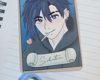 Stardew Valley SDV - Sebastian Photocard - Sebastian Art, Stardew Valley PC, Stardew Valley Photocard, Sebastian PC, Stardew Boys
