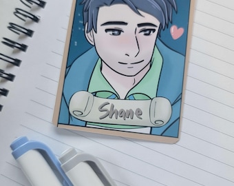 Stardew Valley SDV - Shane Photocard - Shane Art, Stardew Valley PC, Stardew Valley Photocard, Shane PC, Stardew Boys