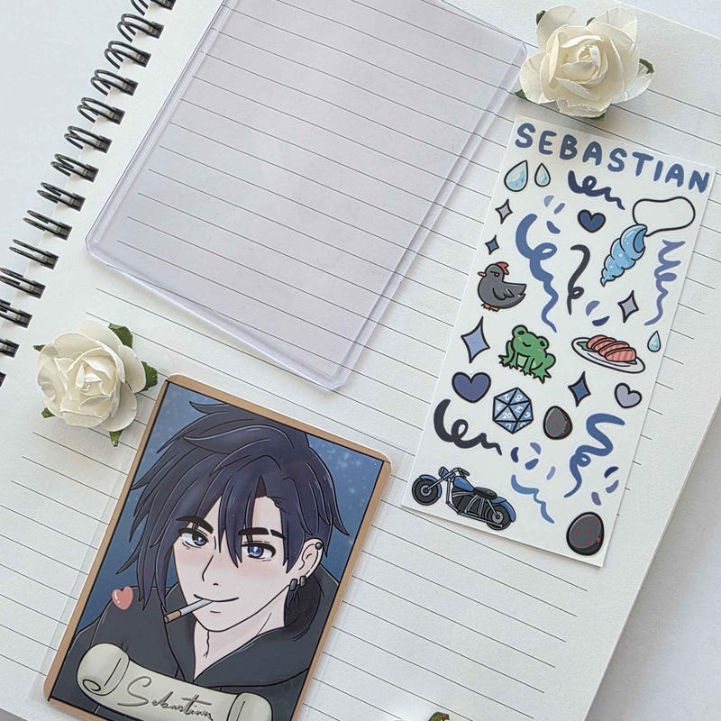 427 Sticker Sebastian Stardew Stickers - Etsy UK