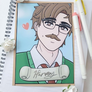 Stardew Valley - Harvey Print - SV Prints, Harvey Art, Prints, Stardew Harvey