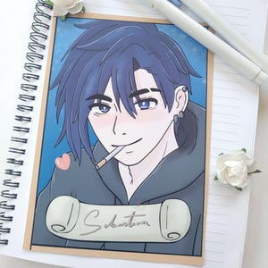 Stardew Valley SDV - Sebastian Print - SV Prints, Sebastian Art, Prints, Stardew Sebastian