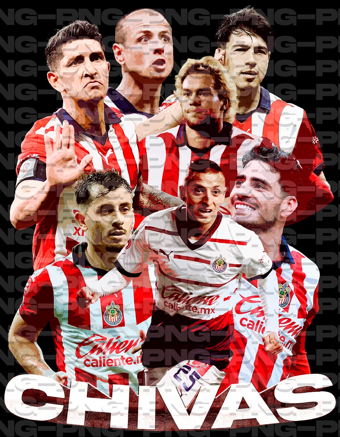 Chivas DTF, Club Chivas Design in PNG, Instant Download, Ideal for Dtf ...