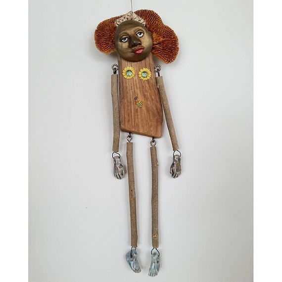 Wooden art doll  Wooden dolls, Art dolls, Ooak art doll