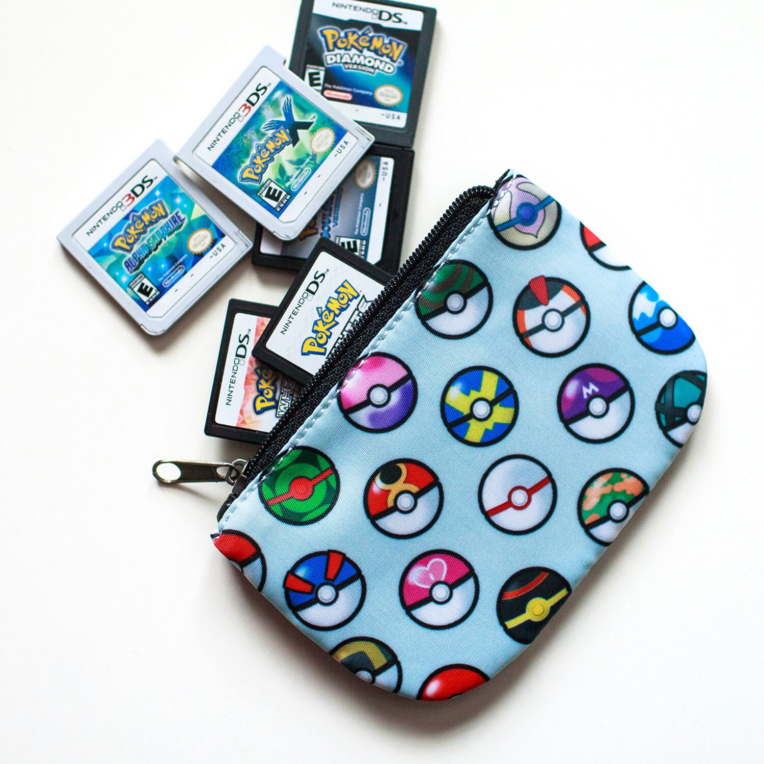 Pokemon Pokeballs Coin Purse/Pouch Etsy