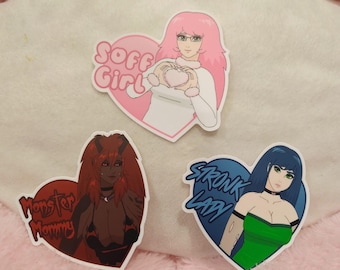 Floof n Friends Fluffle Puff Stickers