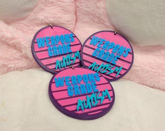 Weapons Grade Autism Keychain