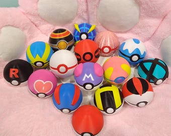 3 Inch Creature Ball Fidget Clicker Keychain