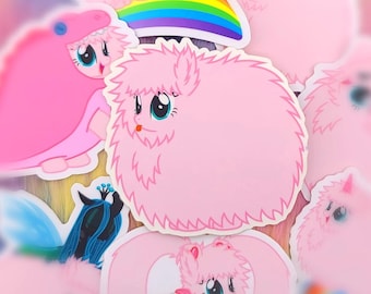 Fluffle Puff OG 3" Sticker Set