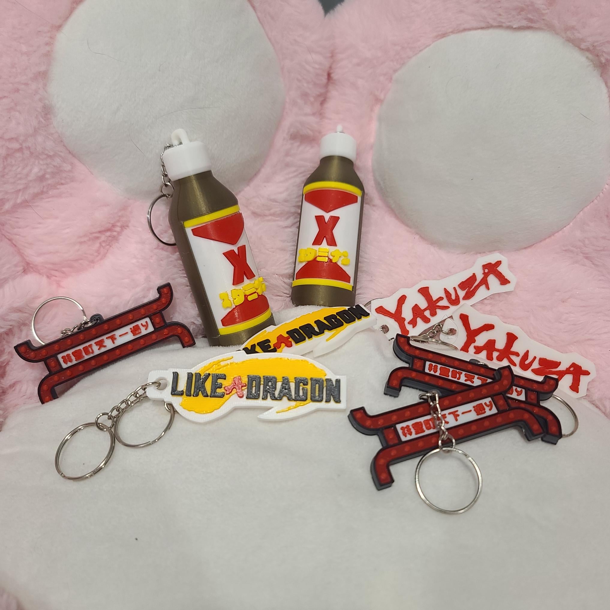 Yakuza Like a Dragon Keychains