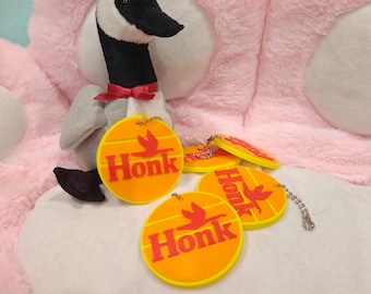 Honk 3d Printed Keychain