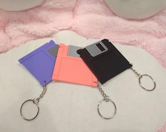 Floppy Disk Keychain