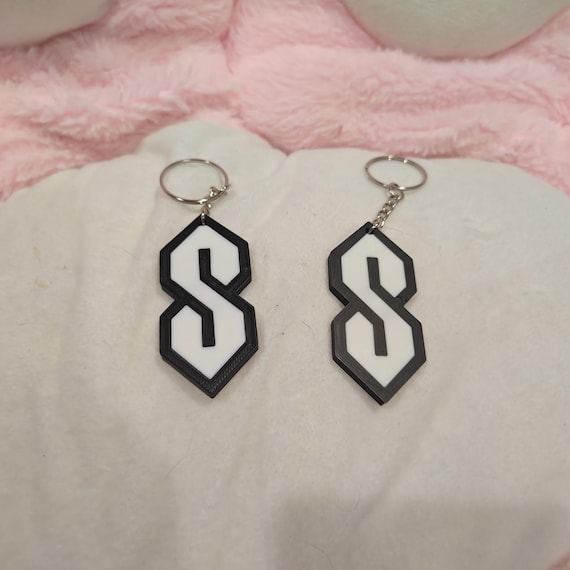 Cool S 3d Printed Keychain - Etsy
