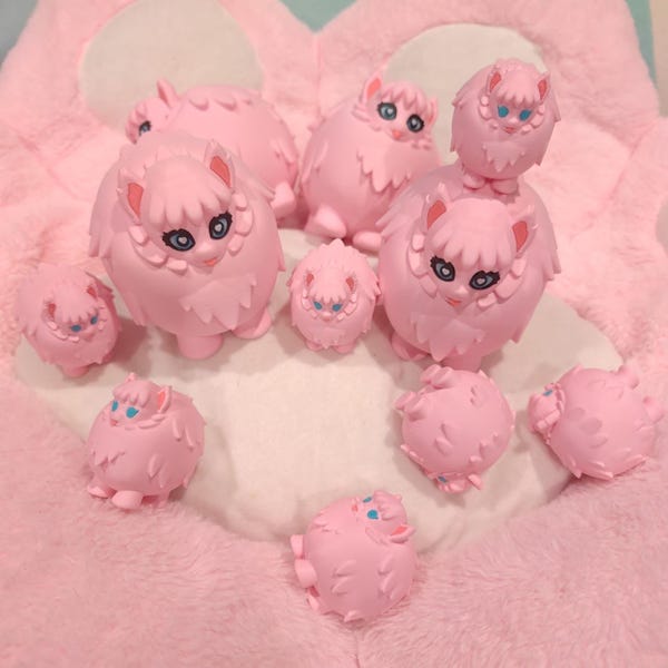 Figura impresa en 3D de Fluffle Puff Pony